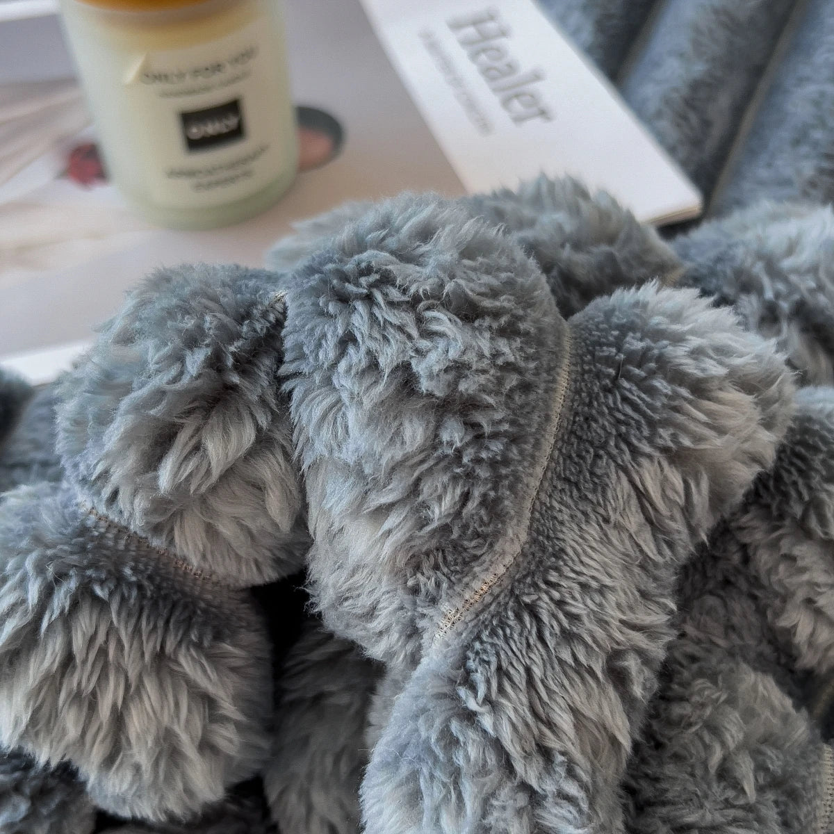 Cloud Haven Thick Fleece Throw Blanket